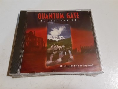 Quantum Gate: The Saga Begins PC CD Interactive Movie Greg Roach New Sealed 1993