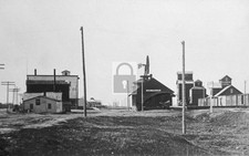 1910 Railroad Train Station Depot Long Prairi...