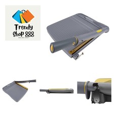 Titanium Bonded Plastic Guillotine Paper Trimmer, 12"