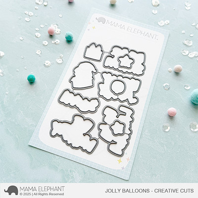 Mama Elephant, Creative Cuts/ Stanzschablone, Jolly Balloons