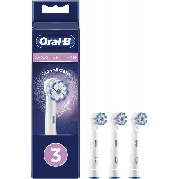 Oral-B Sensitive Clean Electric Toothbrush Heads - 3 Pack