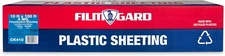 Construction Plastic Sheeting 10' Width X 100' Length X 4 mil thick, Clear