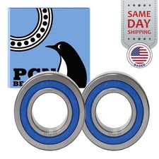 (2) R16-2RS Premium Rubber Seal Ball Bearing C3, 1"x2"x1/2", R16rs