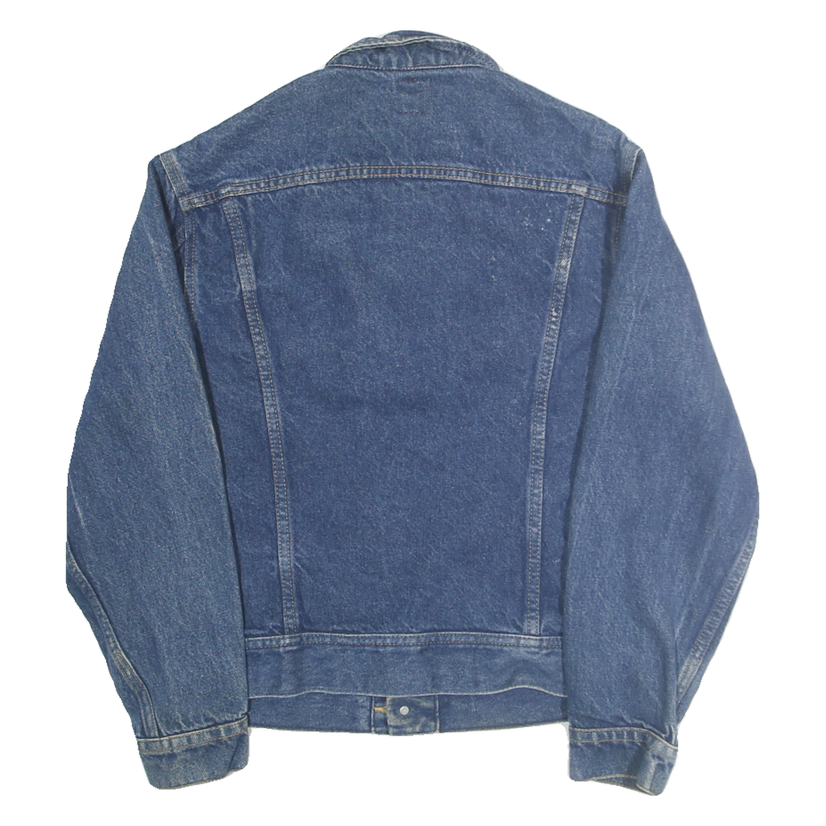 LEE Mens Blue Denim Jacket XS Cotton Classic Button Closure Casual