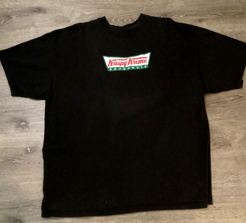 Vintage Y2K Krispy Kreme Donuts Doughnuts Short Sleeve T-Shirt Mens XXL 50-52