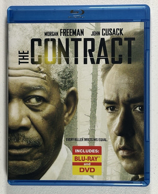 The Contract (Blu-ray/DVD, 2010) John Cusack, Morgan Freeman