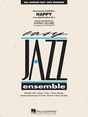 Happy (from Despicable Me 2) | Pharrell Williams | Easy Jazz Ensemble Series