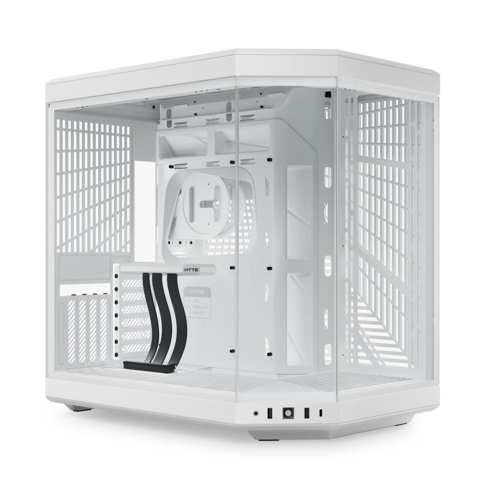 Hyte Y70 Mid Tower Case Snow White E-Atx/Atx/M-Atx/M-Itx