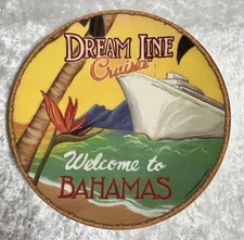 Dream Liner Cruise Plastic Plate 