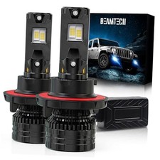 Bulbs, 900 Brighter Canbus Ready 6500K White Light or Fog Light, 2 H13/9008