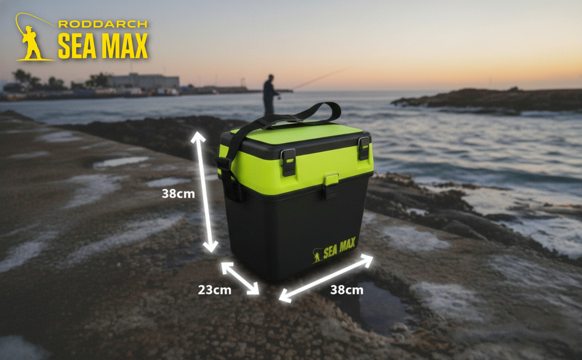 beach fishing seat box Roddarch SEA MAX Fishing Seat Box