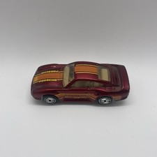 1987 Hot Wheels PORSCHE 959 - Red Metallic Sports Car