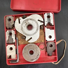 Craftsman Bench Saw Molding Set 9-3222 Head & 5-sets Of Cutters