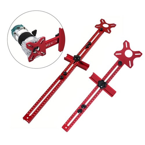 3-in-1 Router Milling Groove Bracket – Trimming Machine Flip Board, Detachable Multifunction Tool For Woodworking, Cabinetry & Circular Tabletops