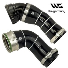 2x Verstärkter Ladeluftschlauch für BMW 3er Cabrio (E93) 325d 11618506078