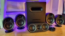 SteelSeries Arena 9 5.1 Channel Bluetooth Gaming Speakers US Plug 