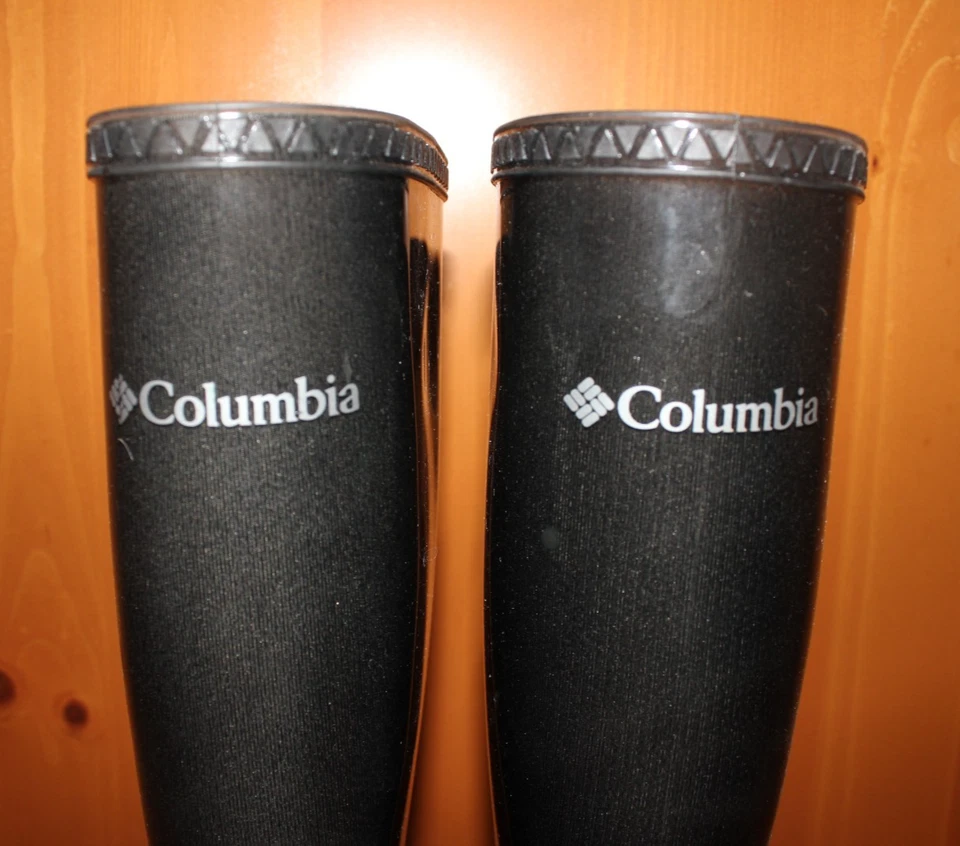 Columbia Luscher Omni-Heat Classic Tall Rubber Rain Boot Womens 7 Black - Image 3 of 4