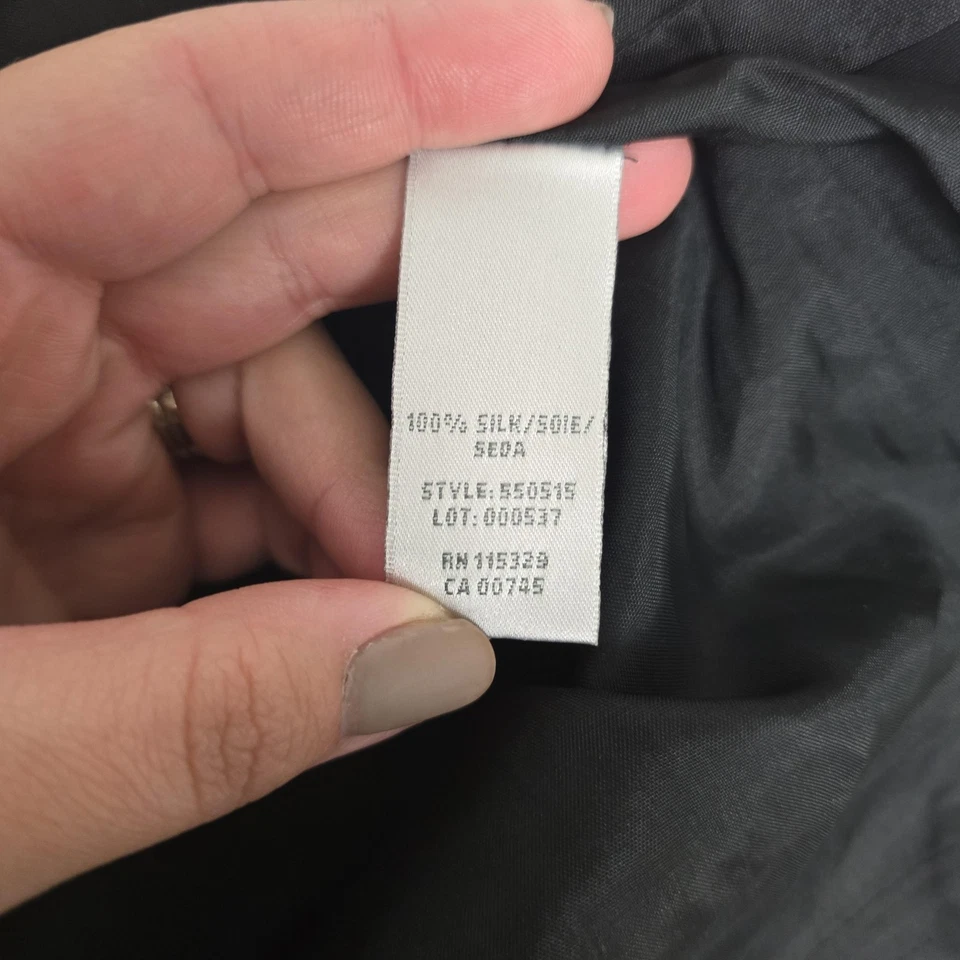 Falda Badgley Mischka Mujer Mediana Lentejuelas Seda Noche Fiesta Lápiz 550515 Foto 4 de 4