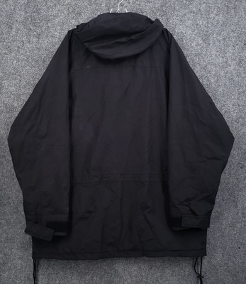Banana Republic Gore Tex Parka Jacket Men Large Black Full Zip