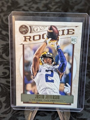 2020 Panini Legacy, Justin Jefferson, ''Rookie'', Minnesota Vikings/LSU