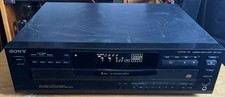Sony CDP-C445 5 Disc Carousel CD Changer Player - TESTED WORKS