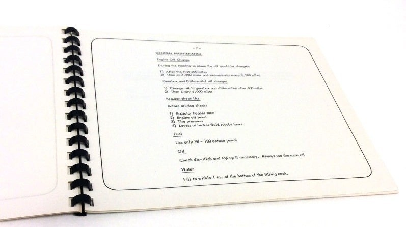 65-67 Lamborghini 400 GT Parts Illustrations Catalogue Manual