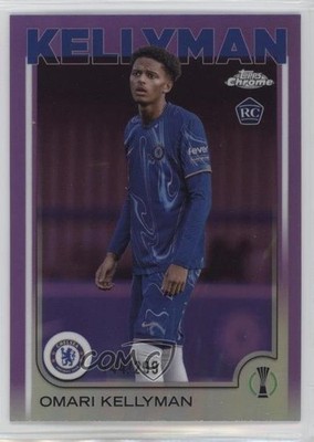 2024 Topps Chrome UEFA Club Competitions /299 Omari Kellyman #106 Rookie RC 1o5o