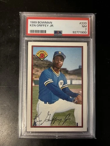 1989 Bowman Ken Griffey Jr #220 PSA 7 RC Rookie