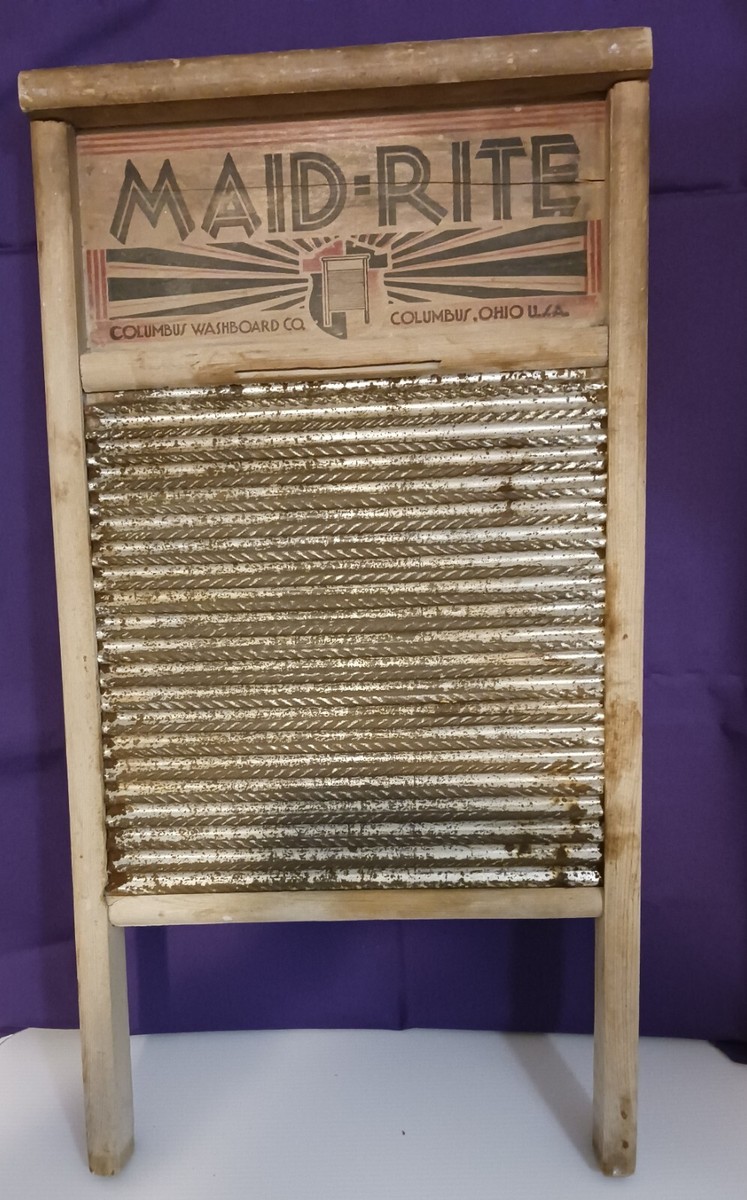 ウォッシュボード Maid-Rite Columbus Washboard s-l1200.jpg