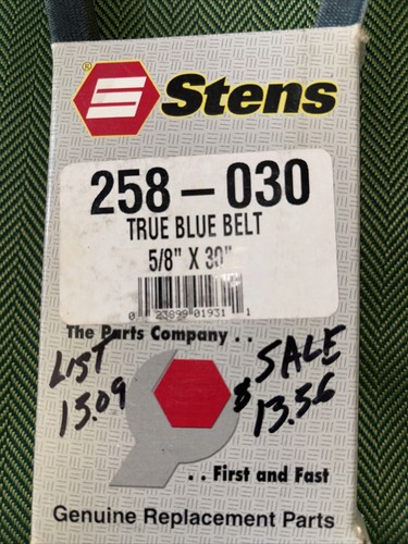 Stens 258-111 Kevlar-Antriebsriemen - 27,9 Cm Länge, 1,6 Cm Breite - öl- Und Hitzebeständig