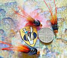 3 V Fly 1/4 Inch Micro Conehead Willie Gunn Snaelda Salmon Tube Flies & Hooks