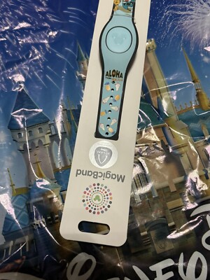 BNWT Disney WDW Magic Band Stitch ALOHA From Aulani Resort