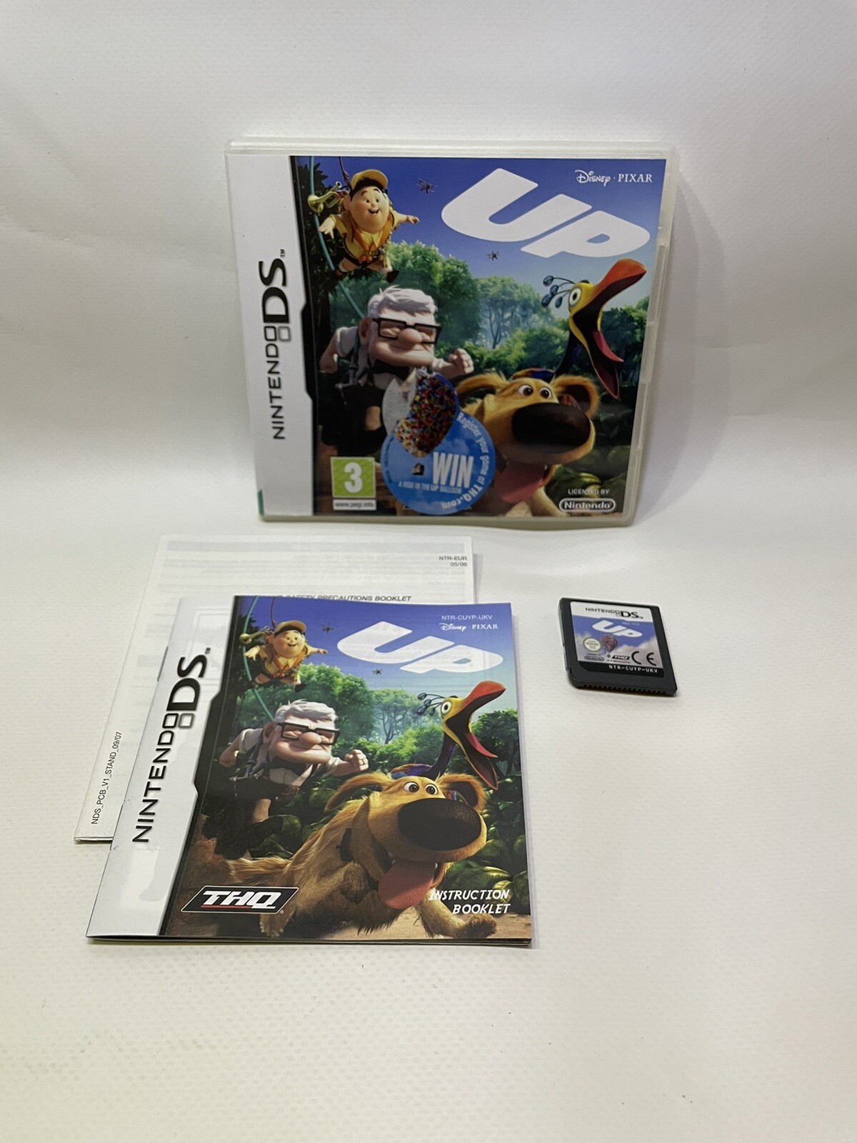 ✅Up (Nintendo DS, 2009) Manual Included✅