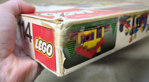 Juego de construcción universal LEGO 114 1977 vintage 99% completo con caja - Imagen 16 de 19