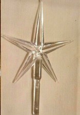 Lg Modern Clear Star Topper for Ceramic Chris...