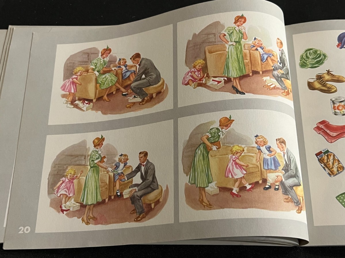WE READ MORE PICTURES Scott, Foresman & Company Reading Book 1951