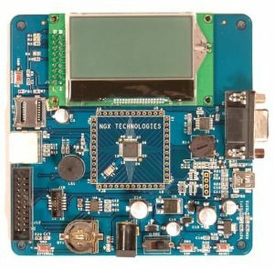 LPC1343 ARM Cortex-M3 Board, 68x128 LCD, USB, RS232, PS/2