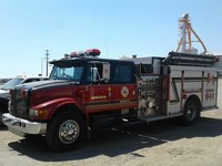1991 International Mid Ship Pumper Fire Truck