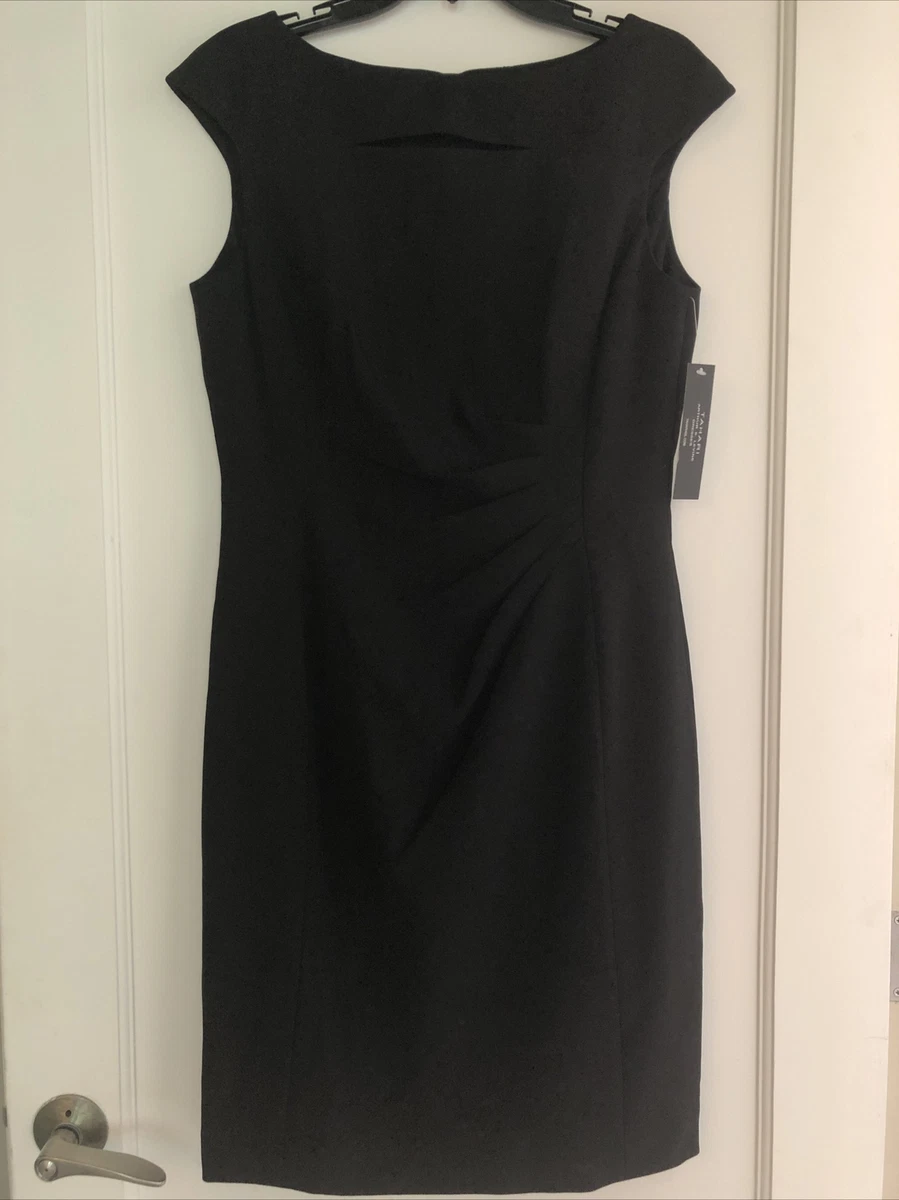 Tahari dresses store black