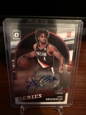 2021 Panini Donruss Optic Signature Series Greg Brown III #SS-GBR Rookie Auto RC