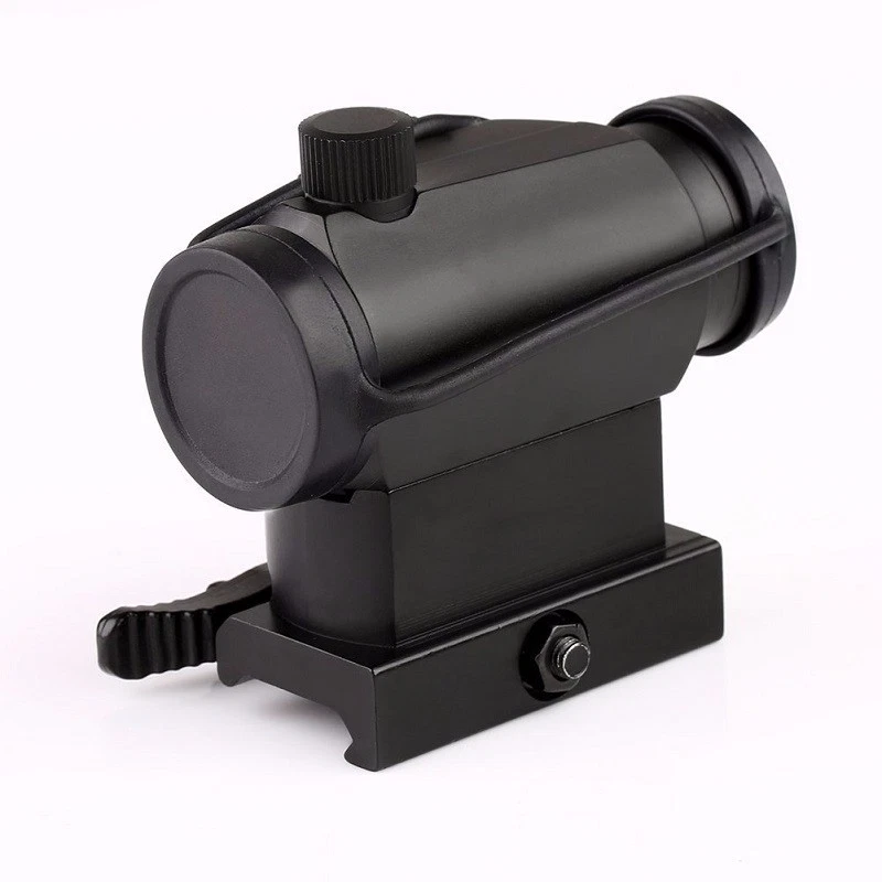 Tactical Mini 1X22 Reflex Red Green Dot Rifle Scope Sight with QD Rise Mount - Image 4 of 4