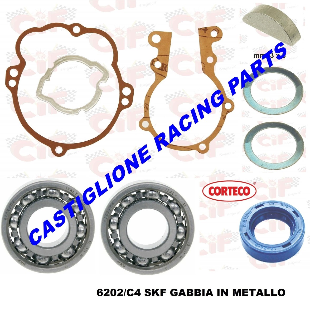 Kit Guarnizioni E Paraoli Per Variatore Piaggio Ciao, Bravo, Si - Cod. 9381-CPV - Foto 6