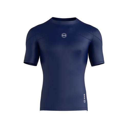BWB Mens Compression Armour Base Layer Top Short Sleeve Thermal Gym Sports Shirt - Picture 25 of 54