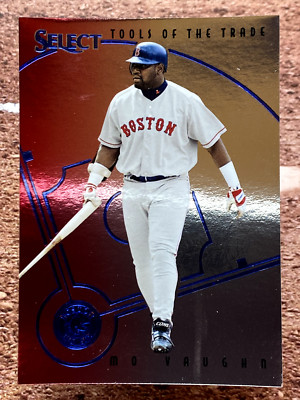 1997 Select Tools of the Trade Mo Vaughn Dmitri Young #6