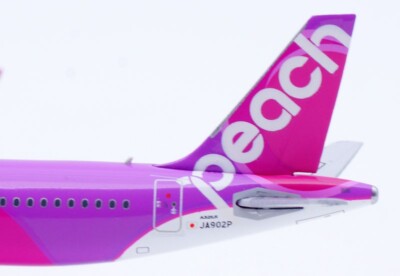 1:400 JC Wings Peach Airlines Airbus A321neo JA902P Diecast