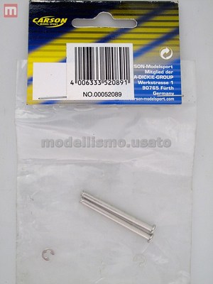 Carson 00052089 Ant King of Dirt Fr Lw Suspension Pins Model Making Spindle Pins