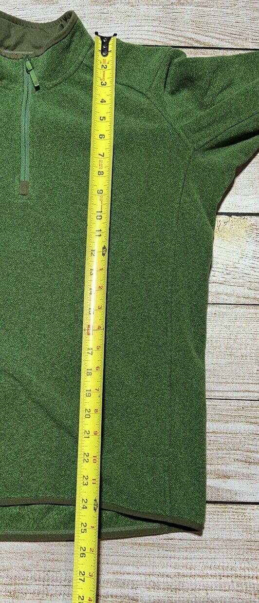 Arc'teryx Maglione Pullover in Pile 1 4 Zip Polartec Verde Uomo Small