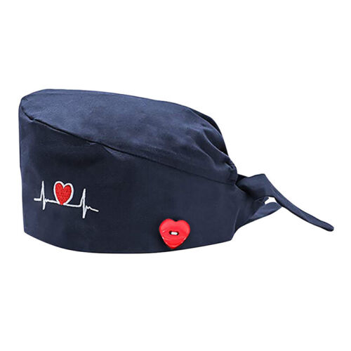 Unisex Nurse Doctor Hat Surgical Scrub Cap Medical Dentist Teeth Dental Cap UK - Picture 47 of 111