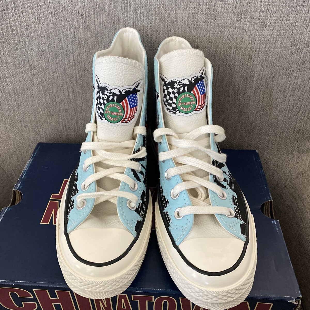 Converse Chinatown Market Chuck 70 Hi PoolSide Black NBA LA Converse Chinatown Market Chuck 70 Hi PoolSide Black NBA LA
