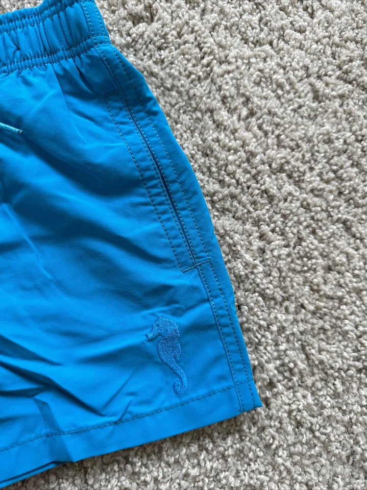 NWT AUTHENTIC VILEBREQUIN SWIM TRUNKS - WATER REACTIVE SEAHORSE - KIDS - 4 YEARS - Image 3 of 4